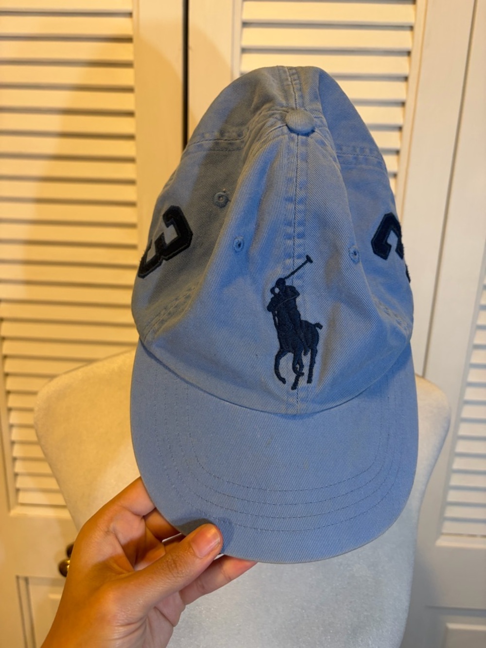 Polo by Ralph Lauren Light Blue Polo Player Baseball Cap - Picture 2 of 7